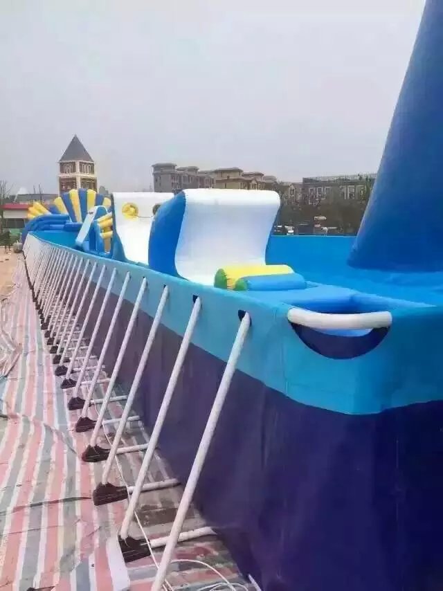 水上闯关道具正规游乐设备出租水上冲关乐园产品租赁