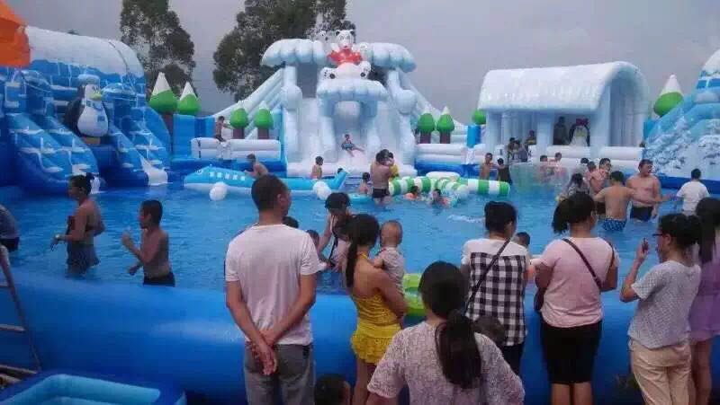 夏日智勇水上闯关活动设备出租趣味水上游乐园道具租赁