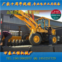 回填垃坑机通信杆钻机挖杆洞工具铲车钻坑机打电杆洞的工具