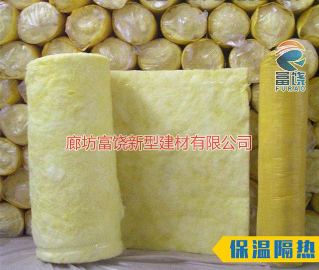 防火保温玻璃棉卷毡建筑贴面管道保温防火卷毡厂家直销