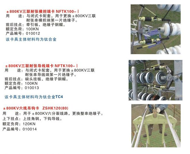 供应闭式卡具(7吨-40吨)绝缘子