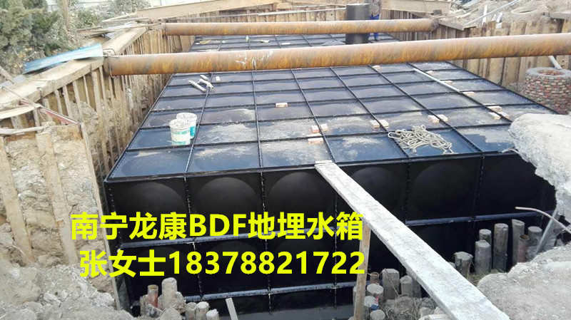 广西桂林120方BDF地埋水箱-桂林装配式水箱