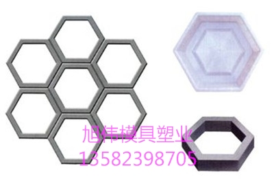 各种型号空心六角砖模具生产批发