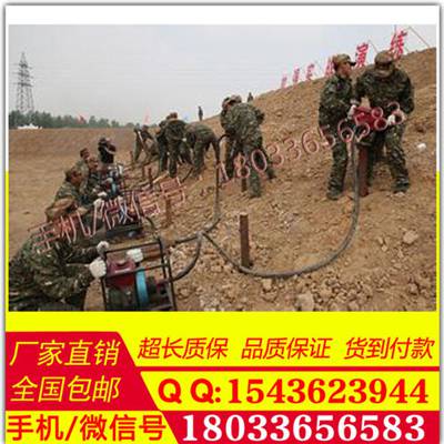 便携式打桩机抗洪抢险防洪打桩机防汛打桩机