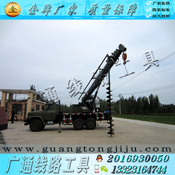 厂家生产汽车吊钻一体机六驱汽车吊运输运杆钻孔立杆集成工程车