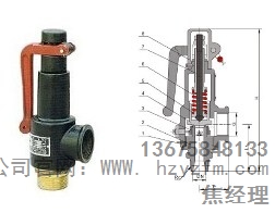 上海昱泉阀门弹簧式外螺纹安全阀弹簧式外螺纹安全阀型号亿众供