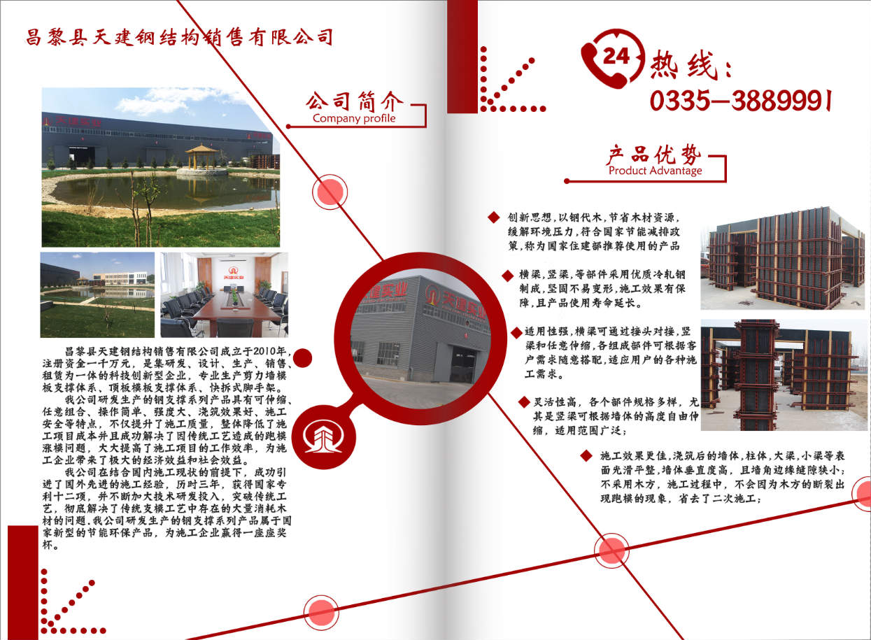 2017#新型方钢加固支撑体系施工方案-天建钢结构