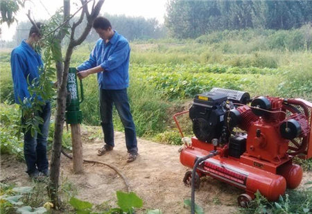 厂家直销多功能 气压植桩机防汛打桩机 专业防汛防洪设备厂家