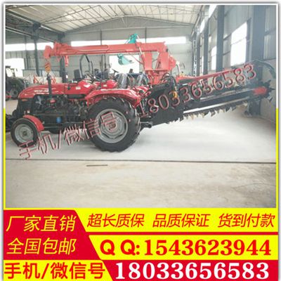 四轮开沟机出租 山拖500型开沟机 37000元