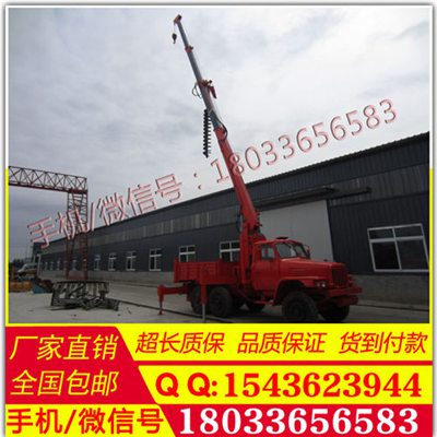 线杆 霸州 六驱 汽车吊挖两用机 厂家