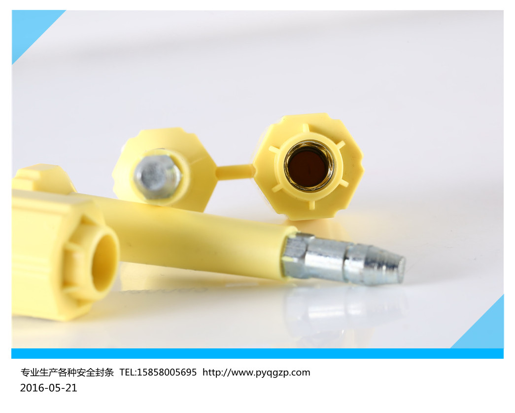 pas iso 17712对高度封条的标准防盗施封锁集装箱中间扭锁标准温州朴一轻工供