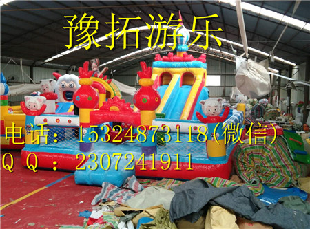 儿童充气蹦蹦床厂家 充气蹦蹦床厂家新品