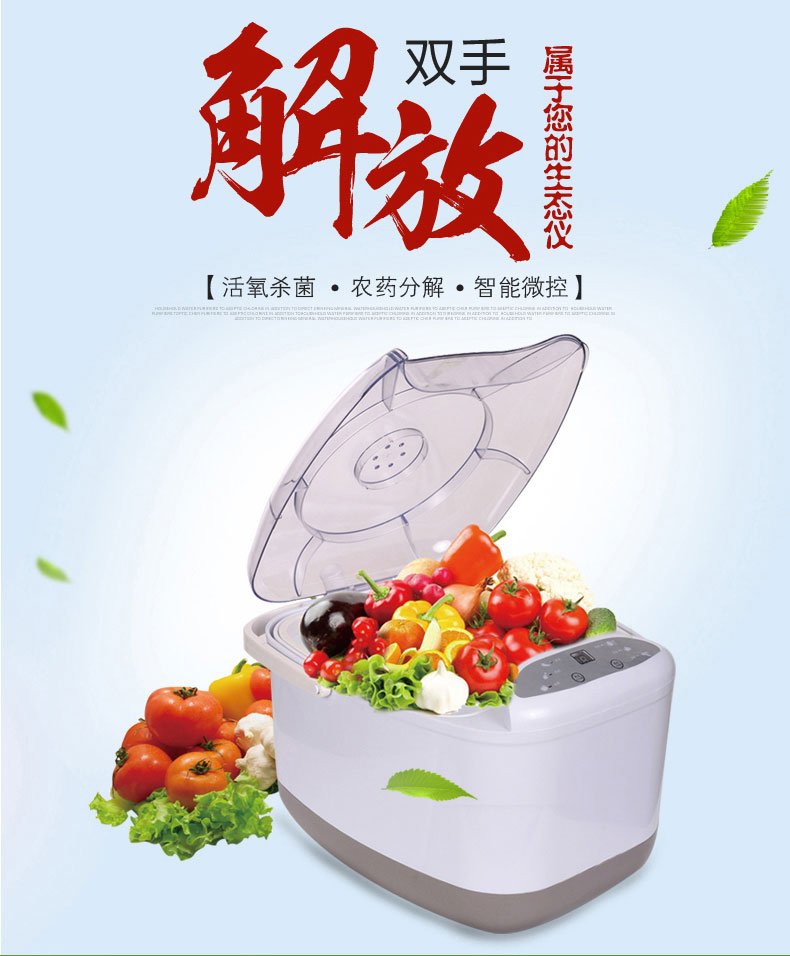 锐智06A果蔬宝生态仪 果蔬消毒机有用吗 果蔬 机