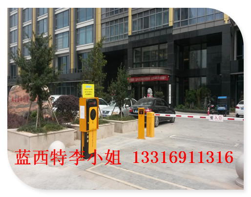 自贡工厂车辆进出自动识别道闸收费系统