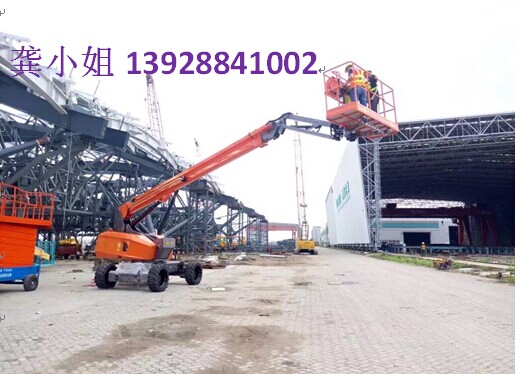 户外照明安装用20米直臂式高空作业平台出租