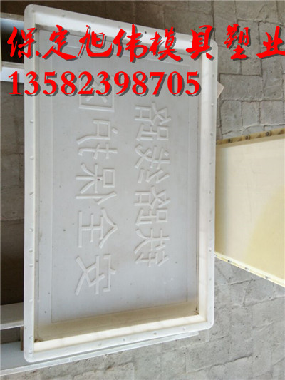 聚丙烯pp标示牌模具 保定旭伟模具制造有限公司