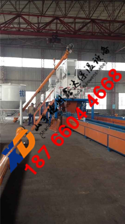 fs复合免拆模板生产线施工技术成熟