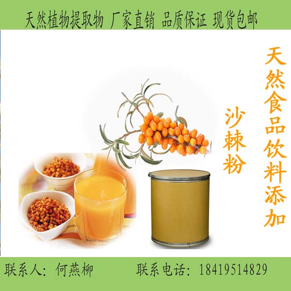 沙棘粉 沙棘果粉 沙棘提取物 厂家直销包邮 食品级