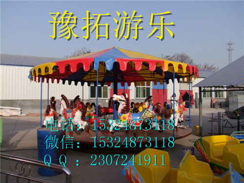 简易转马厂家 华丽的简易转马