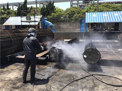 浙江湖州化工厂换热器清洗_湖州化工厂换热器高压水清洗_施代科