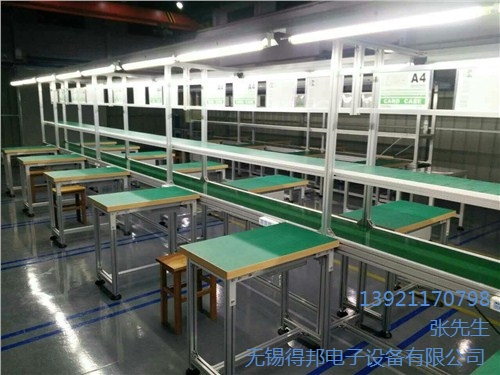 江苏皮带线订做 江阴流水线制造商 常州皮带线生产基地 得邦供