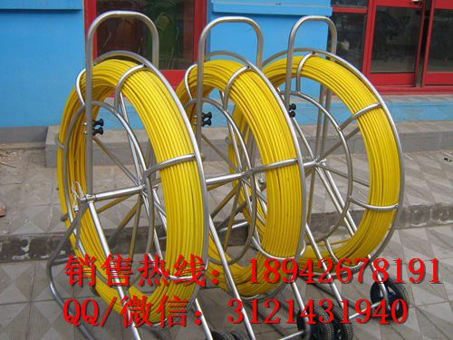 .河北厂家 玻璃纤维管道疏通器 玻璃钢清理水线穿管器 规格齐全
