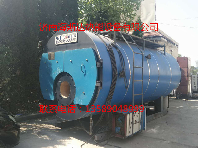 出售2009年斯大3吨燃气蒸汽锅炉  辅机资料齐全