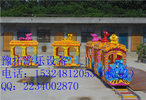 充满童趣的小火车广场小火车 轨道小火车供货商