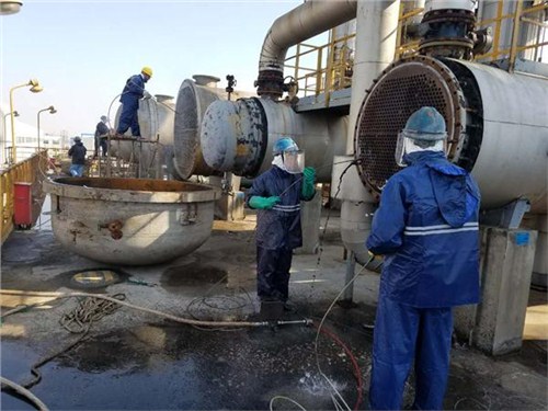 浙江湖州化工厂换热器清洗 湖州化工厂换热器高压水清洗 施代科