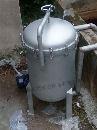 不锈钢袋式过滤器 不锈钢袋式过滤器  上海滤凯供