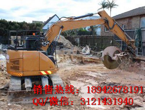 +岩石锯 矿山锯 1800-2200锯盘 220挖掘机圆盘锯