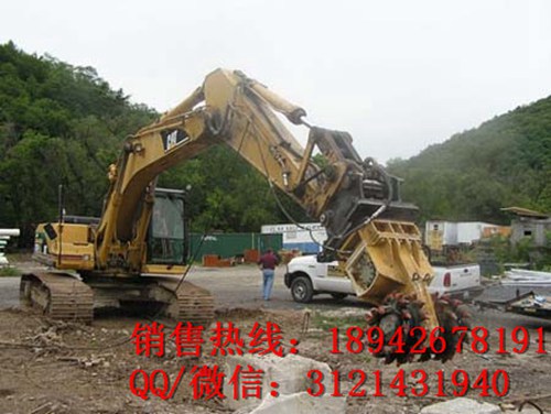 +60齿合金液压铣挖机 钩机改装 适用120-200型  掘进机