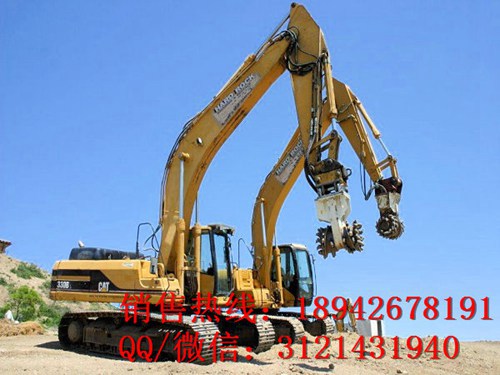 +横向液压铣挖机 掘进机 适用于25-100型履带式挖掘机 10