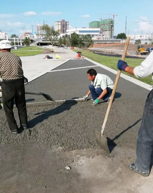 哈尔滨透水地坪生产厂家