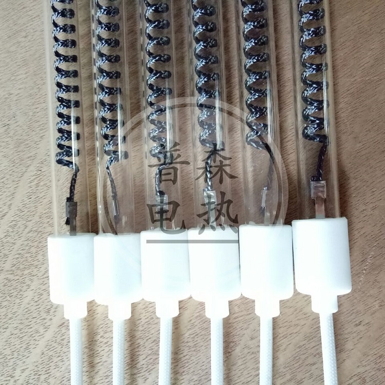 单头碳纤维光波管烧烤炉电热管