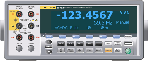 Fluke 8845A Fluke 8846A 六位半精密数字多用表