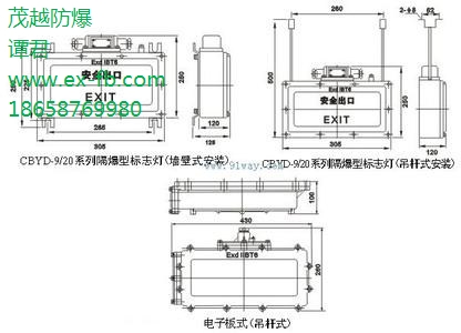 浙江防爆标志灯byy系列	上海防爆标志灯byy系列 茂越供