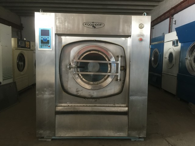 张家口洗衣房一套二手70公斤百强水洗机价格