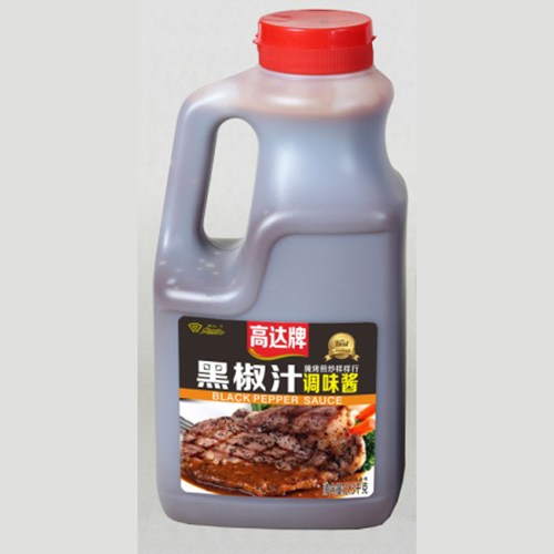 广东黑胡椒汁采购/高达黑胡椒汁品牌/家乐黑胡椒汁品牌