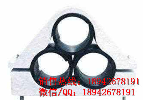 铝合金三芯电缆固定夹具 高压电缆固定夹 JGPD-3H 电缆抱箍