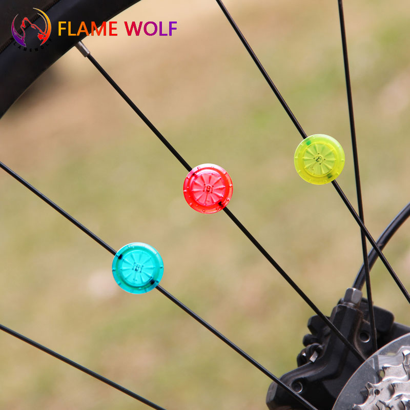 自行车风火轮内置锂电池USB充电，焰狼