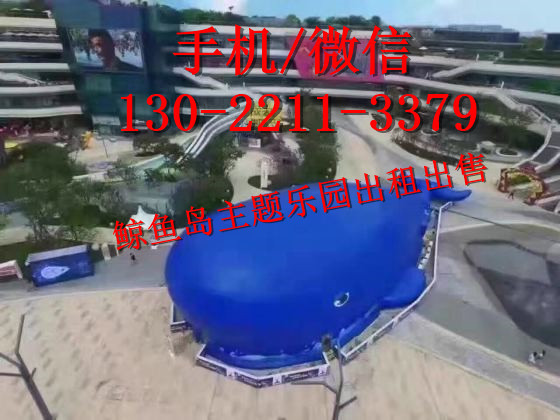 出租鲸鱼岛PVC环保鲸鱼岛租赁鲸鱼岛乐园低价转让
