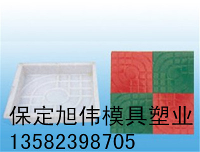 工程步道彩砖塑料模具采用塑料原料生产