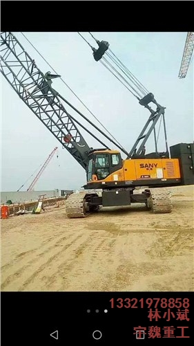 台州履带吊车出租 丽水履带吊起重机 富阳履带吊租价格 宇魏供