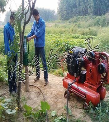 抗洪植桩机便携式打桩机厂家防汛打桩机效率高