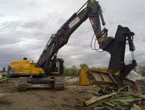 12吨履带式挖掘机鹰嘴式液压剪开口400mm