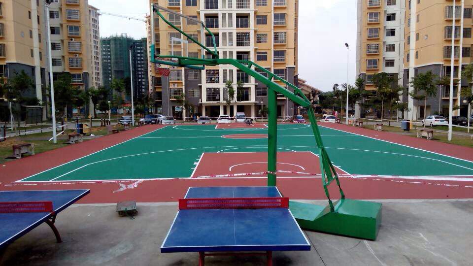 南京硅PU球场地坪厂家 南京硅PU球场地坪生产价格