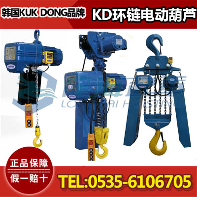 KD-2M环链电动葫芦,30吨KD环链电动葫芦,韩国原装