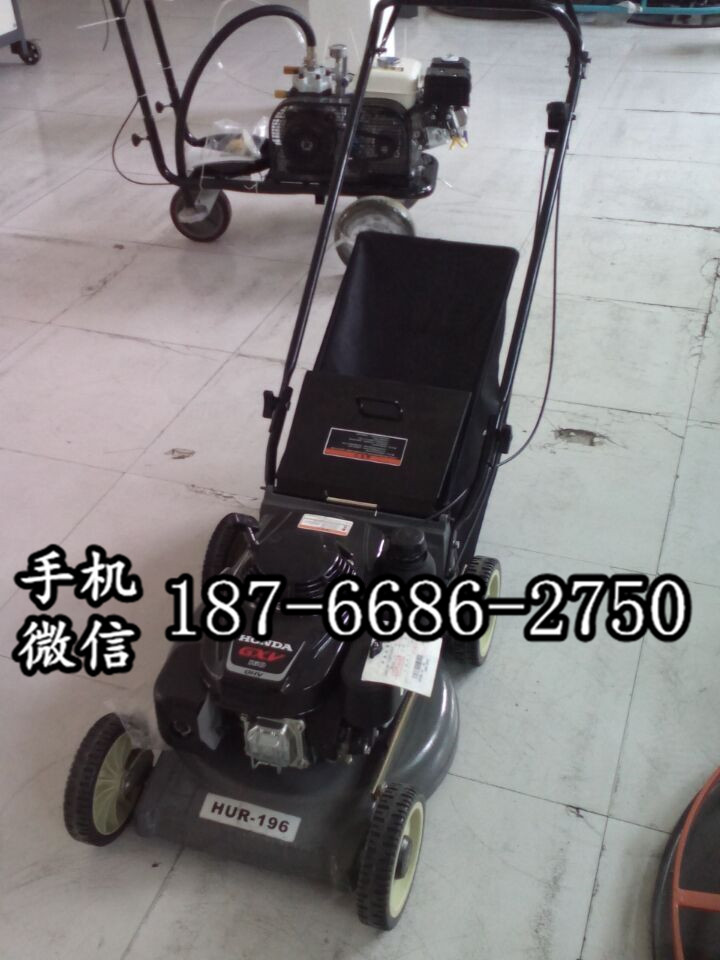 贵州铜仁手推式汽油割草机价格 四冲程家用除草机视频 草坪修整除草机