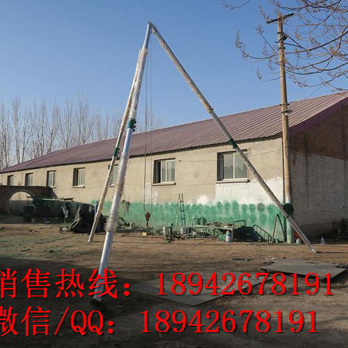 双速绞磨立杆机三角架立杆机电线杆立杆机通信设备拔杆